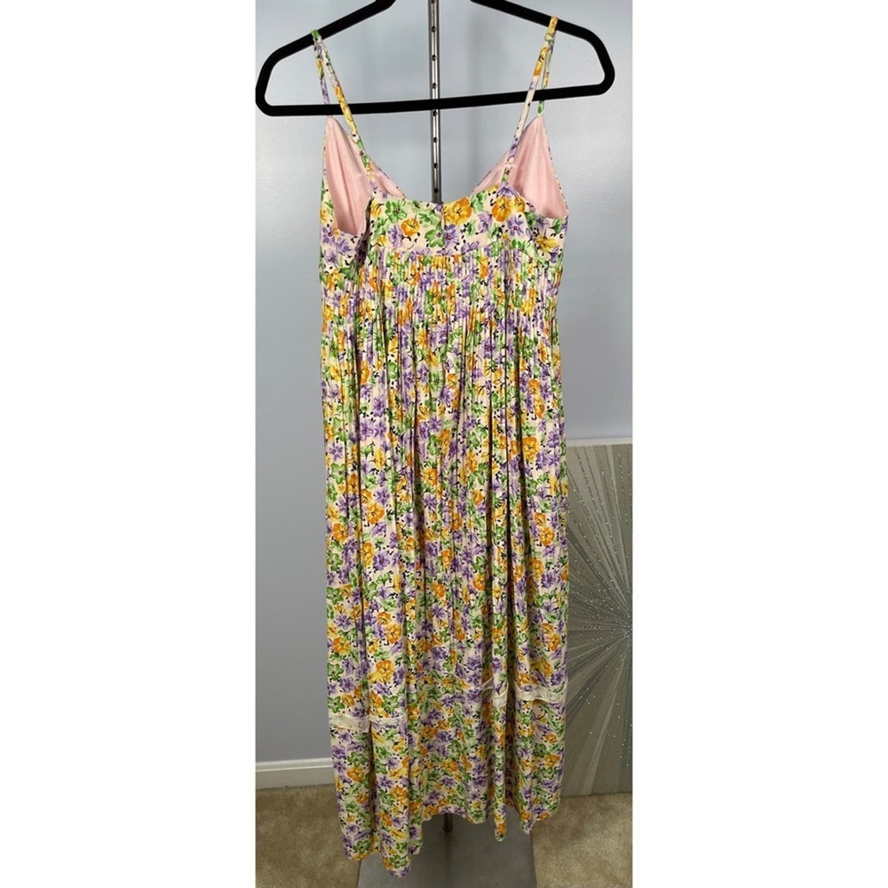 $395 NICHOLAS Susan Maxi Dress in Whistledown Floral Size 4 - Picture 5 of 9